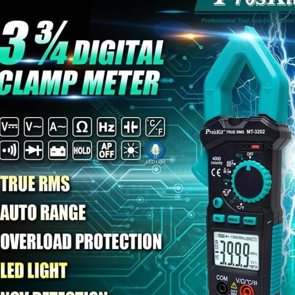 Pro'sKit MT-3202 Digital Clamp Meter - Figura 3