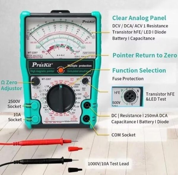Multimeter MT-2207 - Figura 2