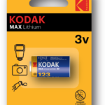 123LA KODAK MAX LITHIUM