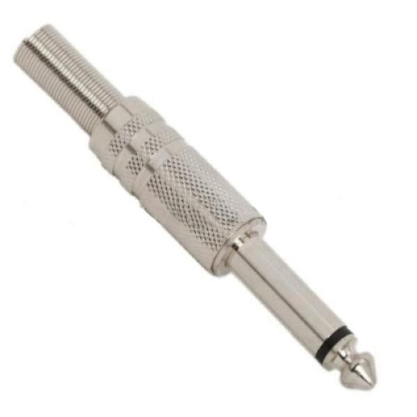 6.3 Mono Jack Plug Metal