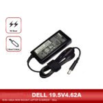 Dell Laptop Power Adapter 90W 19.5V4.62A with 7.4*5.0