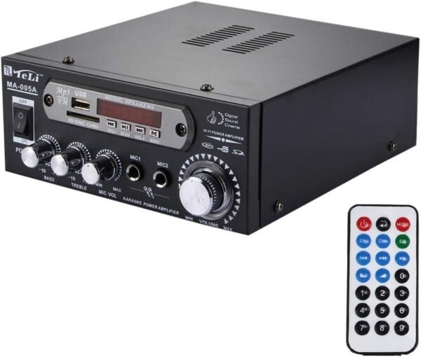 AMPLIFIKATOR MA-005A 2CH 35W+35W HiFi Stereo Audio Amplifier with Remote Control - Figura 2