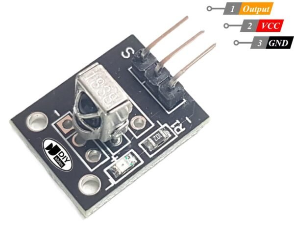 Infrared IR Remote Control Kit with 17-Key Controller and Receiver for Arduino, ESP32, ESP8266, Raspberry Pi - Figura 5