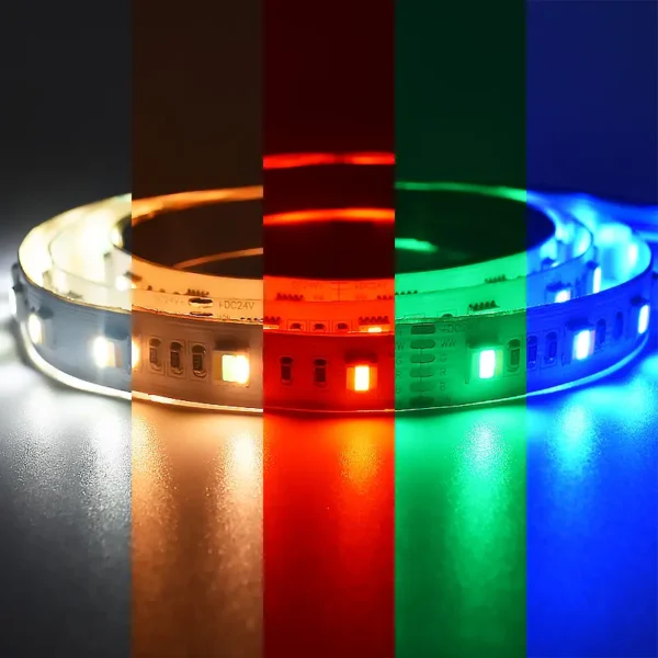 LED STRIP COLOR 12V-5050-60D-10MM-RGB - Figura 2