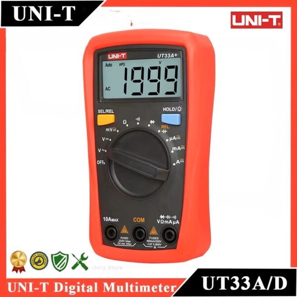 UNI-T UT33A+ Palm Size Multimeter