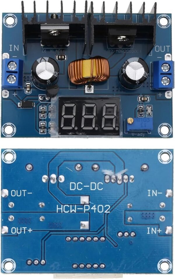 XL4016 DC-DC STEP DOWN VOLTAGE REGULATOR MODULE XL4016 HCW-P402 4-36V TO 1.25-36V - Figura 3