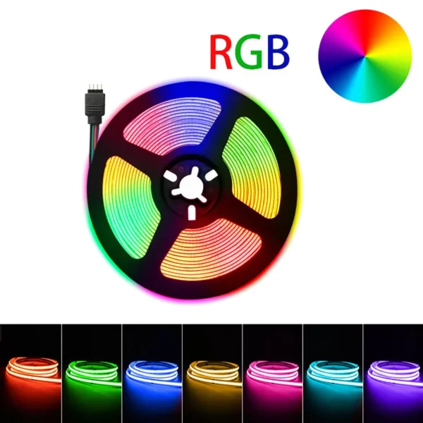 LED STRIP COLOR 12V-5050-60D-10MM-RGB - Figura 4
