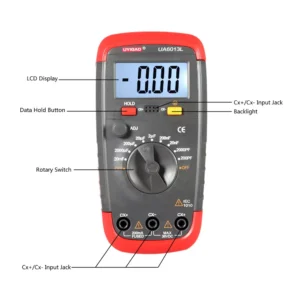 UYIGAO UA6013L High Precision Digital LCD Capacitor Capacitance Meter Tester