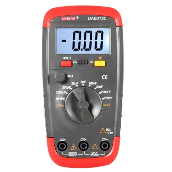 UYIGAO UA6013L High Precision Digital LCD Capacitor Capacitance Meter Tester - Figura 5