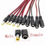 DC Connector & Cable Wires Male ,Female