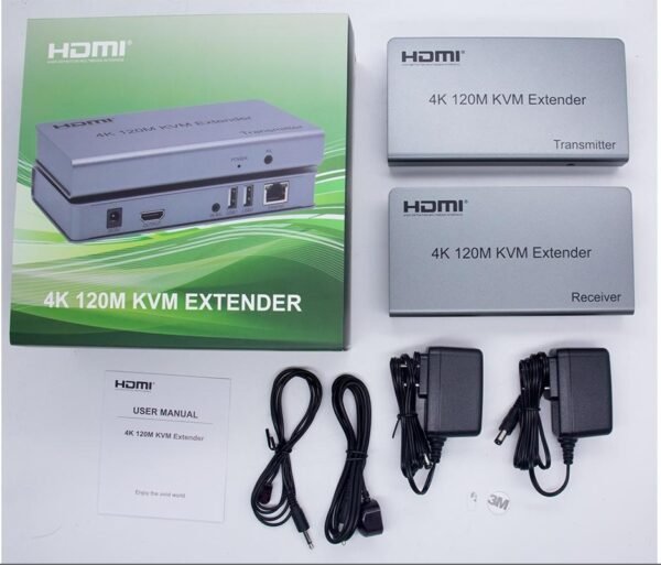 4K HDMI KVM Extender 120M