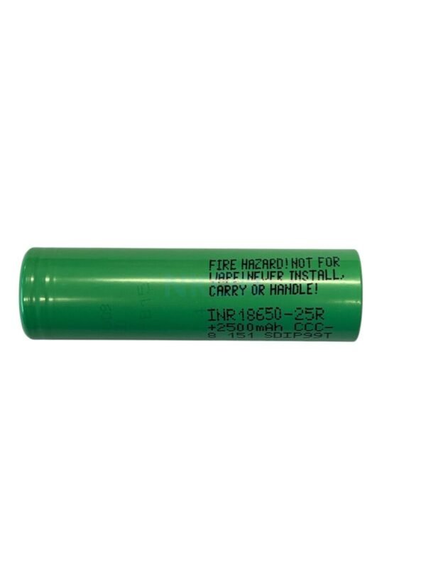 Bateri Samsung 25R 18650 2500mAh 20A Battery - Figura 3