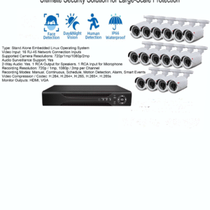 16 Camera Security System