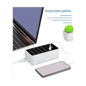 120W TYPE-C USB Charging Station 20 Port Universal