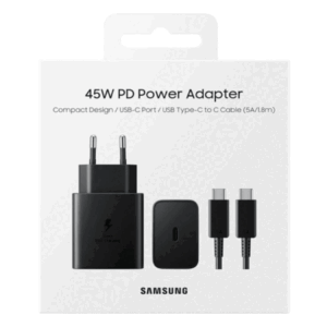 Original Samsung Adapter 45W PD With C-C Cable