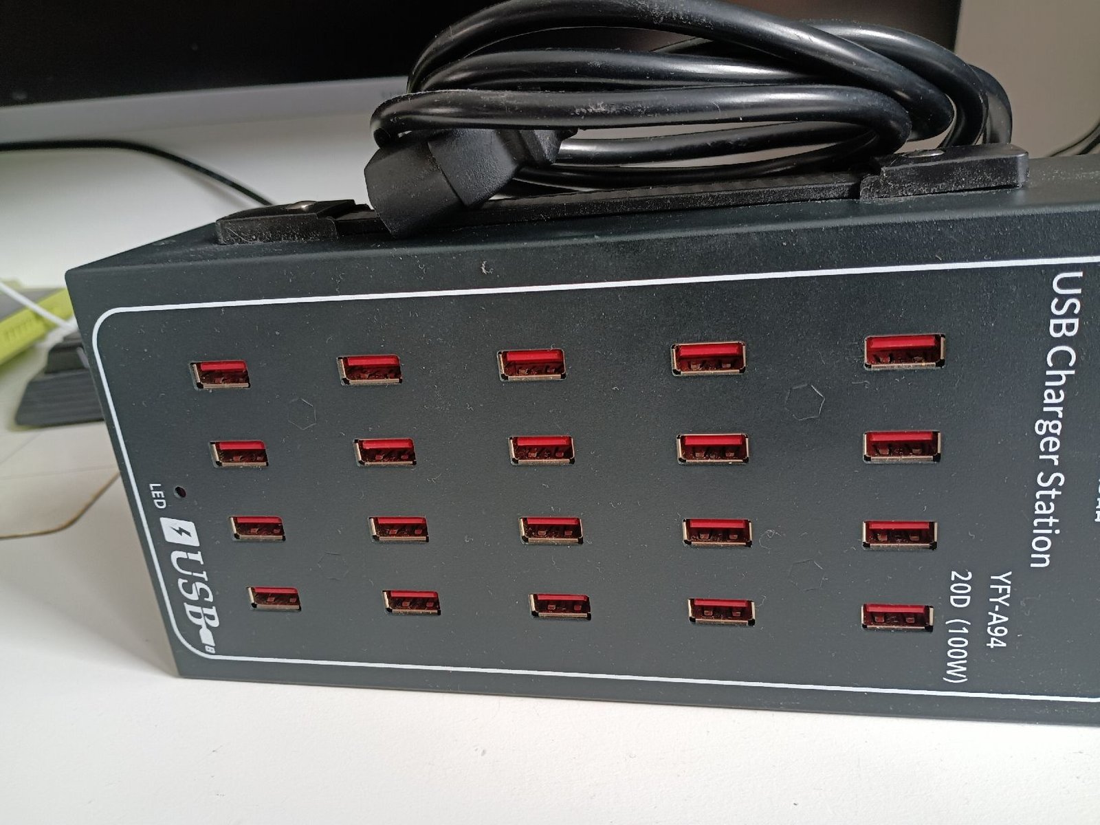 USB Charger Station 20 Ports, YFY-A94-20D - Figura 3
